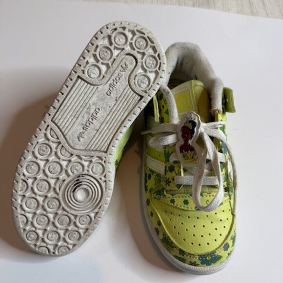 Adidas x Disney Princess Tiana Forum Low Sneakers | Kids 12 | Limited Edition - Picture 5 of 8